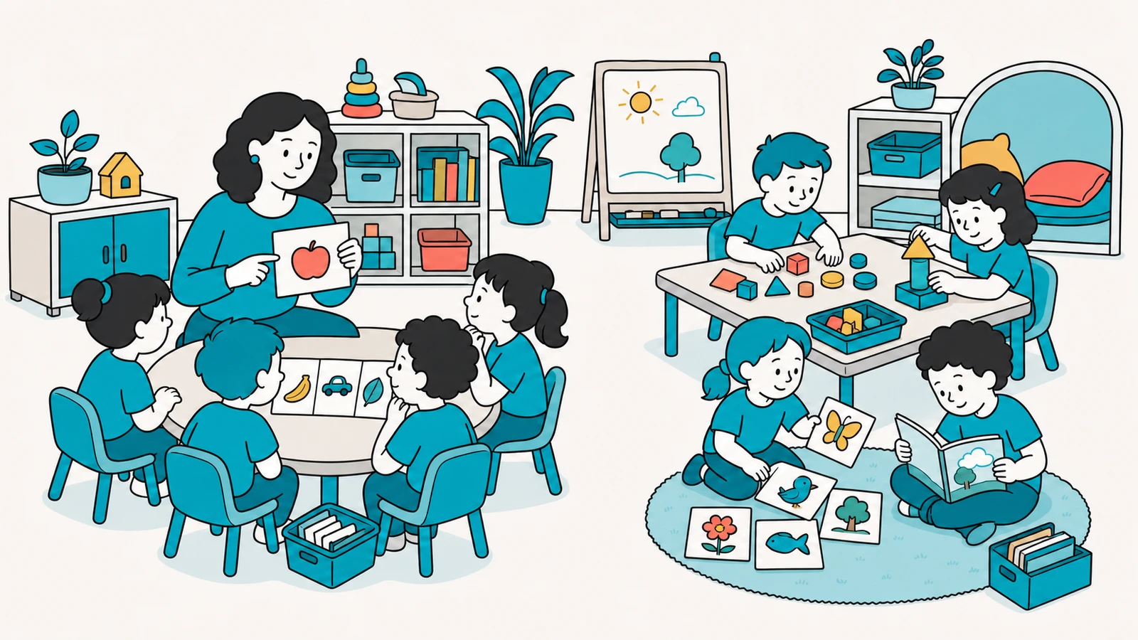 Fiche de préparation maternelle : modèle gratuit